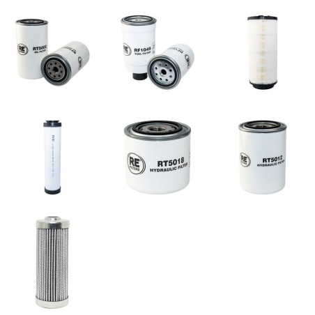 JCB 530-70 Filter Service Kit w/Perkins 1004-40T Eng.