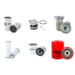 JCB 530-120  Filter Service Kit w/Perkins 1004.4 / AB 50260 Eng. SN  561011-564528