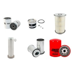 JCB 530-120Filter Service Kit with Perkins 1004.4 Engine