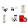 Filter Kit for JCB 530-120 with Perkins 1004.4 Engine Serial No 564529-