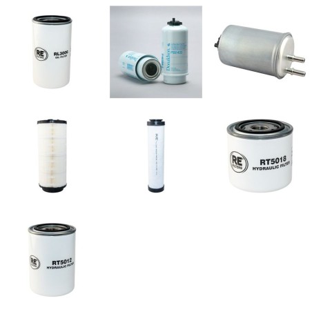 JCB 531-70 Filter Service Kit w/JCB DIESELMAX Eng.   YR  3.07-