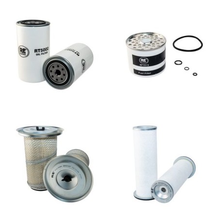 Filter Kit for JCB 535-67 - Turbo Engine - Air, Oil, Fuel Filters