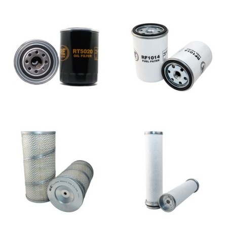 CASE POCLAIN W 554 Filter Service Kit with Deutz F4L912 Eng