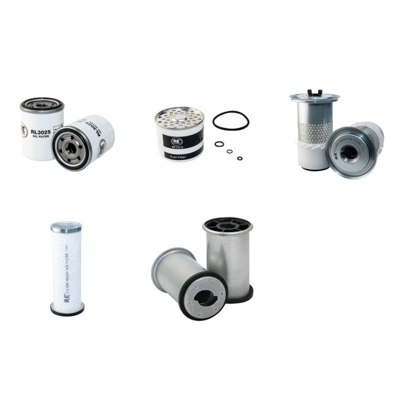 Filter Kit for JCB 801 with Perkins 103/10 Engine
