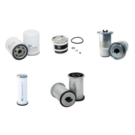 JCB 802 Filter Service Kit w/Perkins 103.13 Engine