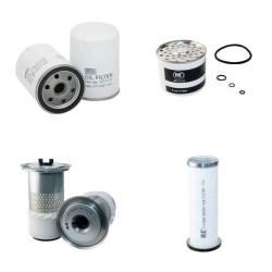 JCB 802.4, 802.7S Filter Service Kit Air, Oil, Fuel Filters