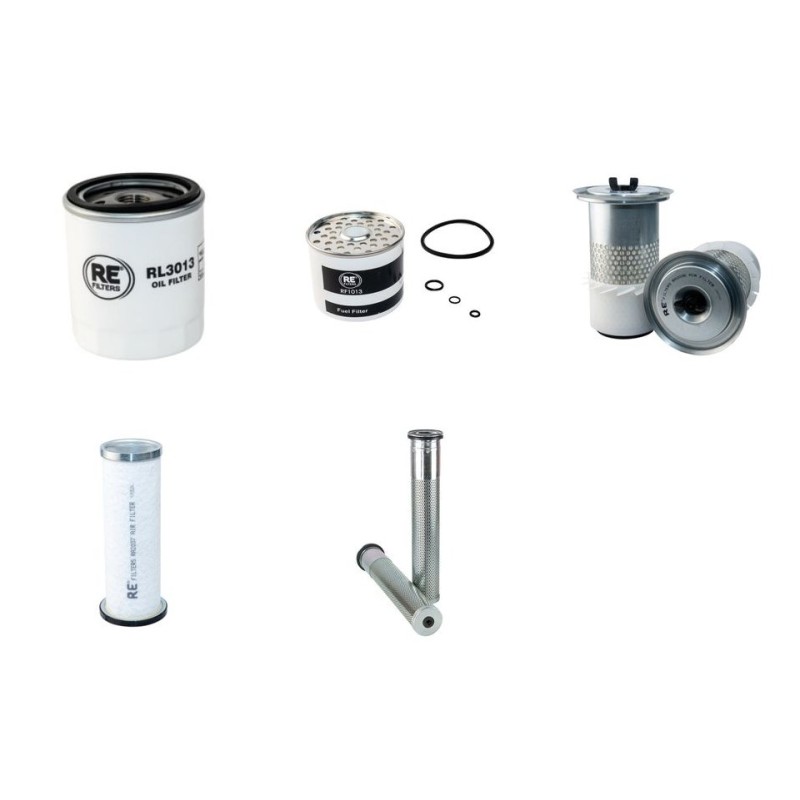 JCB 804 (SUPER) Filter Service Kit w/Perkins 103.15 Eng.   YR  98-