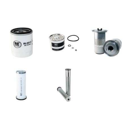 Filter Kit for JCB 804 (Super) with Perkins 103.15 Engine Year 98-