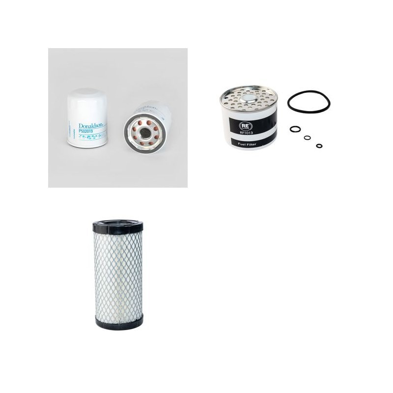 Filter Kit for JCB 8015 Air Oil Fuel Filters with Perkins 103.10 Engine Year 2000-
