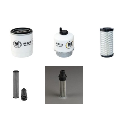 JCB 8018 Filter Service Kit w/Perkins 403C11 Eng.