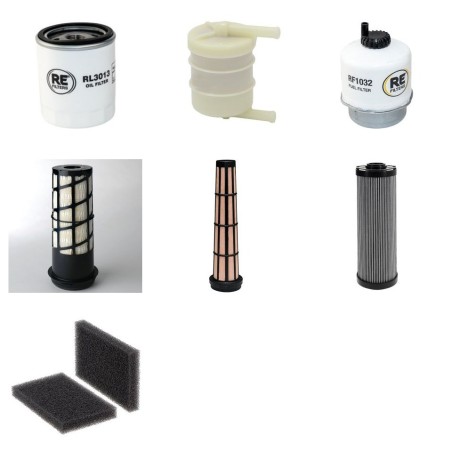 JCB 8030 (ZTS) Filter Service Kit w/Perkins 403D-15 TIER 3 Eng.