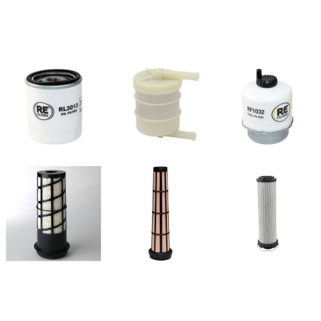 Filter Kit for JCB 8035 with Perkins 403D-15 Engine