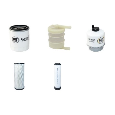 JCB 8045 ZTS Filter Service Kit - Air, Oil, Fuel Filters