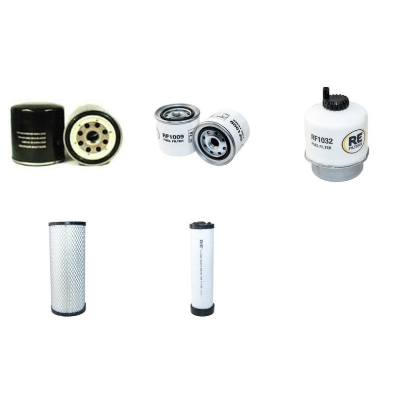 Filter Kit for JCB 8060 Air, Oil, Fuel Filters