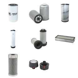 Case (Poclain) WX145 Filter Service Kit with CNH Engine