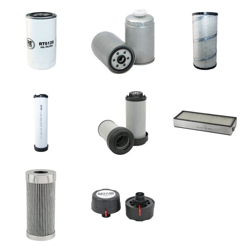 Filter kit for Case (Poclain) WX 145 with CNH Engine