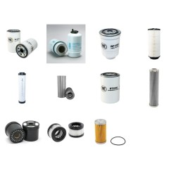 JCB JS145W Filter Service Kit with Isuzu Engine