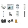 Filter Kit for JCB JS145W with Isuzu Engine