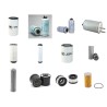 Filter Kit for JCB JS145W with JCB SE320/40816U298 Engine Year 2012