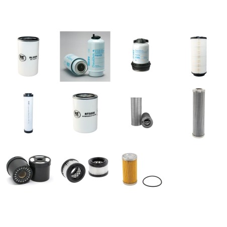 Filter Kit for JCB JS145W with JCB 444T Engine Year 2014-