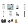 JCB JS 145 W Filter Service Kit w/JCB 444T Eng.   YR  2014-