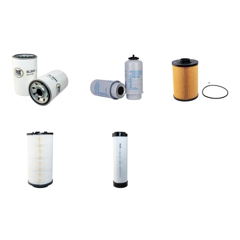Filter Kit for JCB JS190, JS200 - Air, Oil, Fuel Filters