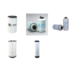 JCB JS210 Filter Service Kit Air Oil Fuel Filters with Isuzu