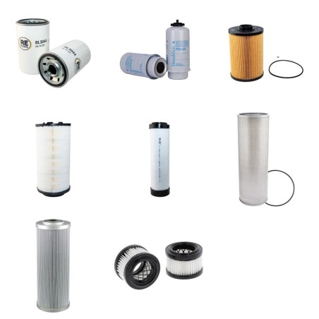 JCB JS 260 Tier 3 (LC/NLC/SC/XD) Filter Service Kit w/Isuzu 4Hk1X Eng.