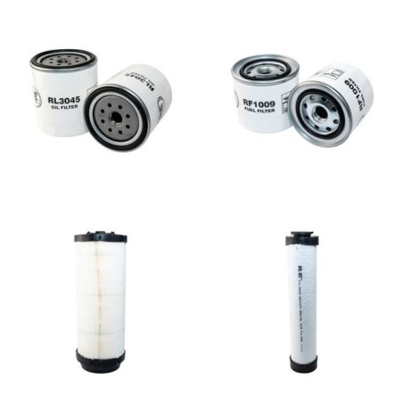 JCB JZ70 Filter Service Kit Air, Oil, Fuel Filters