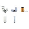 Filter Kit for JCB JZ235, JZ255 - Air, Oil, Fuel Filters