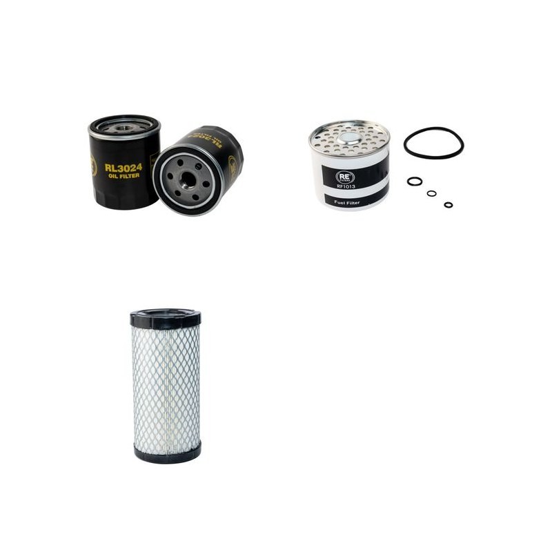 Filter Kit for JCB Micro Digger Air, Oil, Fuel Filters