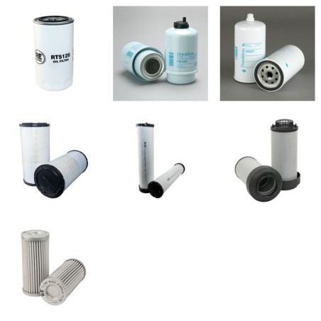 CASE POCLAIN WX 185 Filter Service Kit with Cnh Eng 2009-