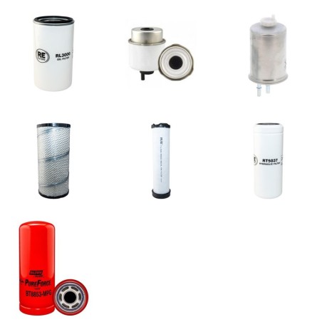 Filter Kit for JCB Robot 190T with JCB 444N2 Engine