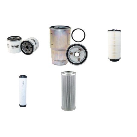 Filter Kit for JCB VM46D with Cummins B 3.3 Engine 2010-