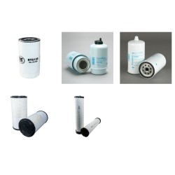 Filter kit for Case WX 185 Air Oil Fuel Filters with CNH Engine  YR 2009-
