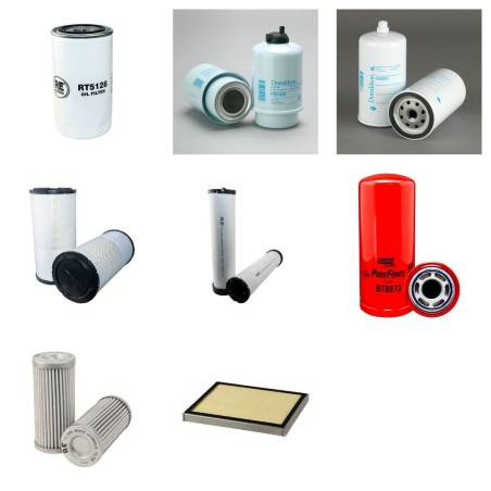 Filter kit for Case (Poclain) WX 200 with CNH Engine  YR 2005-