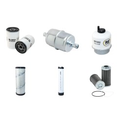 JCB VMT260 Filter Service Kit w/KOHLER KDW 1603/G Eng. YR