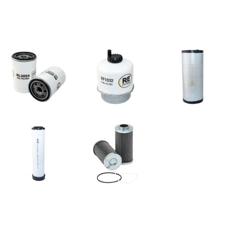JCB VMT 380 Filter Service Kit w/Kohler Kdw 2204/G Eng. 2014-