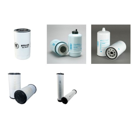 CASE (POCLAIN) WX 200 Filter Service Kit Air Oil Fuel Filters w/CNH  Eng.   YR  2005-