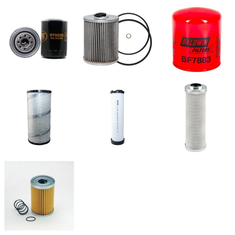 JLG 266 Filter Service Kit w/Deutz BF 4M2012 Eng.   YR  2008-