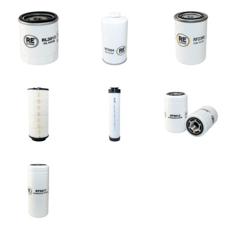 JLG 2505 H Filter Service Kit w/Deutz Td 2.9L4 Eng. 2014-