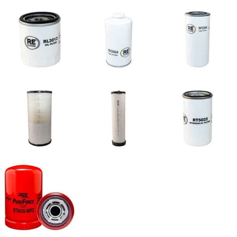 JLG 3707 PS Filter Service Kit w/Deutz TCD 3.6L4 Eng.   YR  2013-