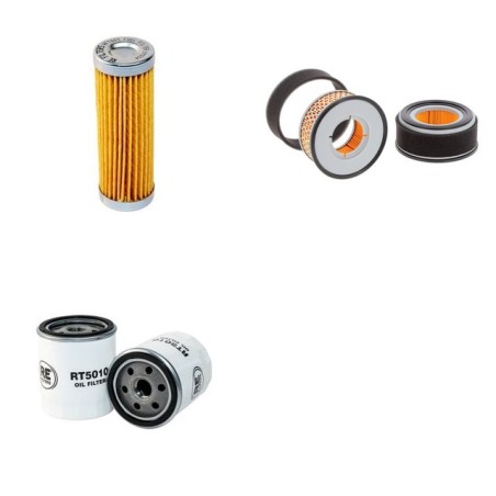 JLG M 600 Filter Service Kit Air Oil Fuel Filters w/Kubota OC 60E Eng.