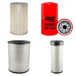 Filter kit suitable for CAT12E with CAT Engine