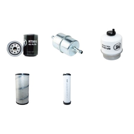 Filter Kit for John Deere 260 Air Oil Fuel Filters