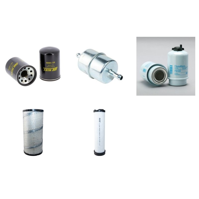 JOHN DEERE 280 Filter Service Kit Air Oil Fuel Filters