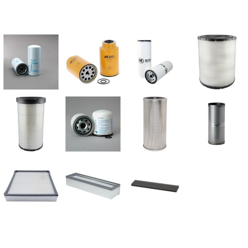 CAT 12 H Filter Service Kit w/CAT  Eng.   YR  2004-  JCBK