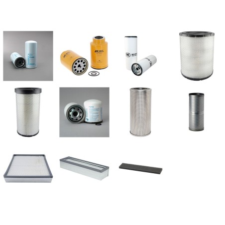 Filter kit suitable for CAT 12H with CAT Engine YR 2004- JCBK