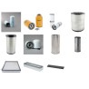 Filter kit suitable for CAT 12H with CAT Engine YR 2004- JCBK