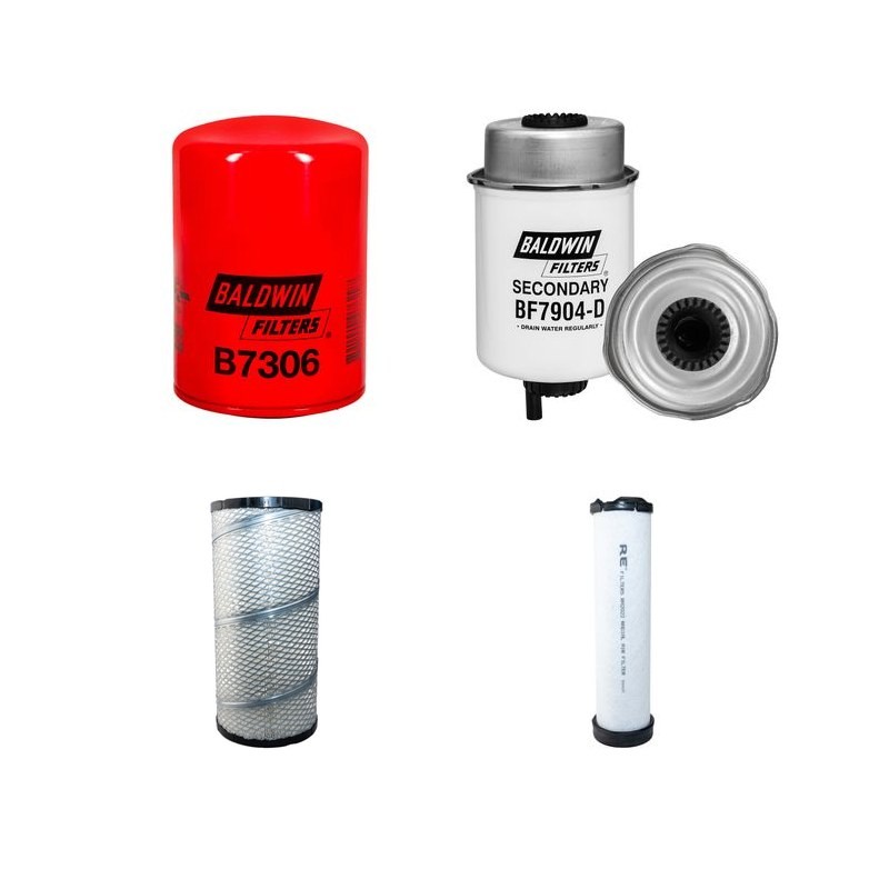 JOHN DEERE 332 Filter Service Kit Air Oil Fuel Filters